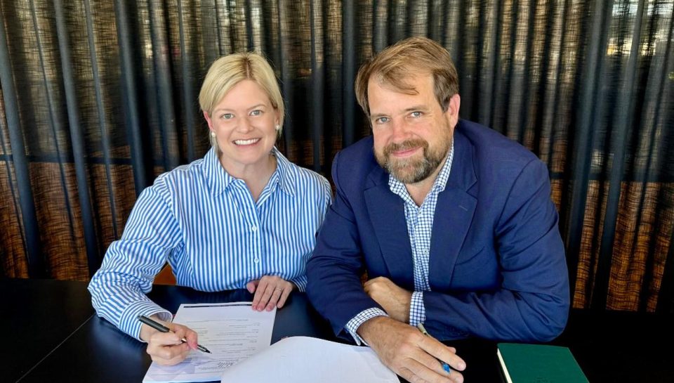 Professional lawyers discussing property and business law in Toowoomba, Queensland.